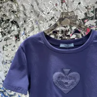 Cheap Prada T-Shirts Short Sleeved For Women #1422622 Replica Wholesale [$60.00 USD] [ITEM#1422622] on Replica Prada T-Shirts