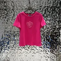 Cheap Prada T-Shirts Short Sleeved For Women #1422623 Replica Wholesale [$60.00 USD] [ITEM#1422623] on Replica Prada T-Shirts