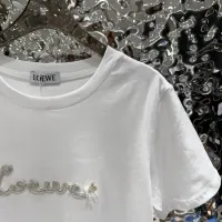 Cheap LOEWE T-Shirts Short Sleeved For Women #1422628 Replica Wholesale [$56.00 USD] [ITEM#1422628] on Replica LOEWE T-Shirts
