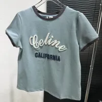 Cheap Celine T-Shirts Short Sleeved For Women #1422631 Replica Wholesale [$52.00 USD] [ITEM#1422631] on Replica Celine T-Shirts