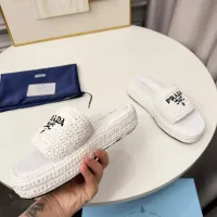 Cheap Prada Slippers For Women #1422634 Replica Wholesale [$92.00 USD] [ITEM#1422634] on Replica Prada Slippers