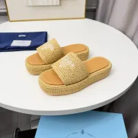 Cheap Prada Slippers For Women #1422635 Replica Wholesale [$92.00 USD] [ITEM#1422635] on Replica Prada Slippers