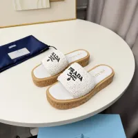 Cheap Prada Slippers For Women #1422637 Replica Wholesale [$92.00 USD] [ITEM#1422637] on Replica Prada Slippers