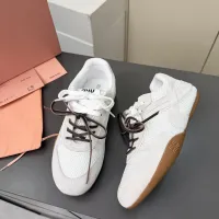 Cheap MIU MIU Casual Shoes For Women #1422659 Replica Wholesale [$92.00 USD] [ITEM#1422659] on Replica MIU MIU Casual Shoes