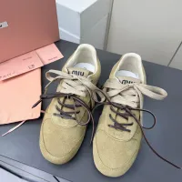 Cheap MIU MIU Casual Shoes For Women #1422660 Replica Wholesale [$92.00 USD] [ITEM#1422660] on Replica MIU MIU Casual Shoes