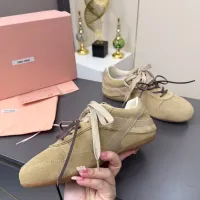 Cheap MIU MIU Casual Shoes For Women #1422660 Replica Wholesale [$92.00 USD] [ITEM#1422660] on Replica MIU MIU Casual Shoes