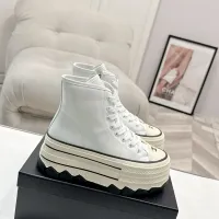 Cheap Chanel High Tops Shoes For Women #1422661 Replica Wholesale [$112.00 USD] [ITEM#1422661] on Replica Chanel High Tops Shoes