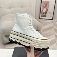 Cheap Chanel High Tops Shoes For Women #1422661 Replica Wholesale [$112.00 USD] [ITEM#1422661] on Replica Chanel High Tops Shoes