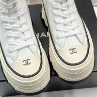 Cheap Chanel High Tops Shoes For Women #1422661 Replica Wholesale [$112.00 USD] [ITEM#1422661] on Replica Chanel High Tops Shoes