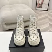 Cheap Chanel High Tops Shoes For Women #1422662 Replica Wholesale [$112.00 USD] [ITEM#1422662] on Replica Chanel High Tops Shoes