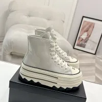 Cheap Chanel High Tops Shoes For Women #1422662 Replica Wholesale [$112.00 USD] [ITEM#1422662] on Replica Chanel High Tops Shoes