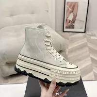 Cheap Chanel High Tops Shoes For Women #1422662 Replica Wholesale [$112.00 USD] [ITEM#1422662] on Replica Chanel High Tops Shoes