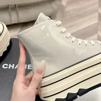 Cheap Chanel High Tops Shoes For Women #1422662 Replica Wholesale [$112.00 USD] [ITEM#1422662] on Replica Chanel High Tops Shoes