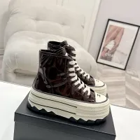Cheap Chanel High Tops Shoes For Women #1422663 Replica Wholesale [$112.00 USD] [ITEM#1422663] on Replica Chanel High Tops Shoes