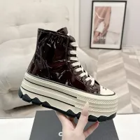 Cheap Chanel High Tops Shoes For Women #1422663 Replica Wholesale [$112.00 USD] [ITEM#1422663] on Replica Chanel High Tops Shoes