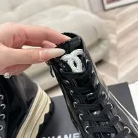 Cheap Chanel High Tops Shoes For Women #1422664 Replica Wholesale [$112.00 USD] [ITEM#1422664] on Replica Chanel High Tops Shoes