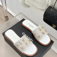 Cheap Chanel Slippers For Women #1422682 Replica Wholesale [$105.00 USD] [ITEM#1422682] on Replica Chanel Slippers