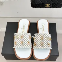 Cheap Chanel Slippers For Women #1422682 Replica Wholesale [$105.00 USD] [ITEM#1422682] on Replica Chanel Slippers