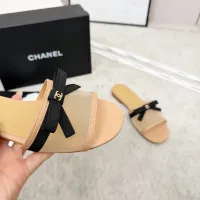 Cheap Chanel Slippers For Women #1422721 Replica Wholesale [$82.00 USD] [ITEM#1422721] on Replica Chanel Slippers