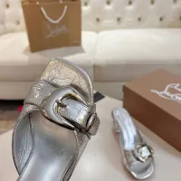 Cheap Christian Louboutin CL Slippers For Women #1422743 Replica Wholesale [$100.00 USD] [ITEM#1422743] on Replica Christian Louboutin CL Slippers