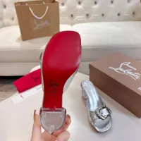 Cheap Christian Louboutin CL Slippers For Women #1422743 Replica Wholesale [$100.00 USD] [ITEM#1422743] on Replica Christian Louboutin CL Slippers