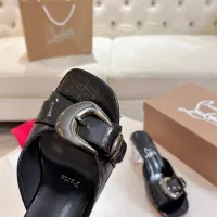 Cheap Christian Louboutin CL Slippers For Women #1422745 Replica Wholesale [$100.00 USD] [ITEM#1422745] on Replica Christian Louboutin CL Slippers