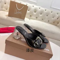 Cheap Christian Louboutin CL Slippers For Women #1422746 Replica Wholesale [$100.00 USD] [ITEM#1422746] on Replica Christian Louboutin CL Slippers