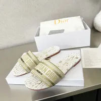 Cheap Christian Dior Slippers For Women #1422760 Replica Wholesale [$76.00 USD] [ITEM#1422760] on Replica Christian Dior Slippers