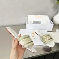 Cheap Christian Dior Slippers For Women #1422760 Replica Wholesale [$76.00 USD] [ITEM#1422760] on Replica Christian Dior Slippers