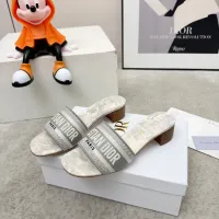 Cheap Christian Dior Slippers For Women #1422767 Replica Wholesale [$80.00 USD] [ITEM#1422767] on Replica Christian Dior Slippers