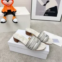 Cheap Christian Dior Slippers For Women #1422767 Replica Wholesale [$80.00 USD] [ITEM#1422767] on Replica Christian Dior Slippers