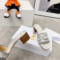 Cheap Christian Dior Slippers For Women #1422767 Replica Wholesale [$80.00 USD] [ITEM#1422767] on Replica Christian Dior Slippers