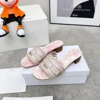 Cheap Christian Dior Slippers For Women #1422768 Replica Wholesale [$80.00 USD] [ITEM#1422768] on Replica Christian Dior Slippers