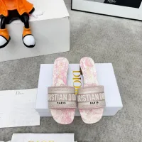 Cheap Christian Dior Slippers For Women #1422768 Replica Wholesale [$80.00 USD] [ITEM#1422768] on Replica Christian Dior Slippers