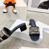 Cheap Christian Dior Slippers For Women #1422771 Replica Wholesale [$80.00 USD] [ITEM#1422771] on Replica Christian Dior Slippers