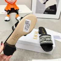 Cheap Christian Dior Slippers For Women #1422773 Replica Wholesale [$80.00 USD] [ITEM#1422773] on Replica Christian Dior Slippers