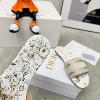 Cheap Christian Dior Slippers For Women #1422787 Replica Wholesale [$76.00 USD] [ITEM#1422787] on Replica Christian Dior Slippers