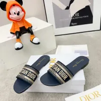 Cheap Christian Dior Slippers For Women #1422791 Replica Wholesale [$76.00 USD] [ITEM#1422791] on Replica Christian Dior Slippers