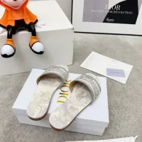 Cheap Christian Dior Slippers For Women #1422797 Replica Wholesale [$76.00 USD] [ITEM#1422797] on Replica Christian Dior Slippers