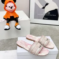 Cheap Christian Dior Slippers For Women #1422800 Replica Wholesale [$76.00 USD] [ITEM#1422800] on Replica Christian Dior Slippers