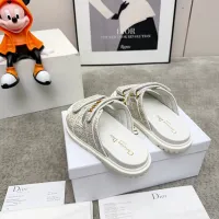 Cheap Christian Dior Slippers For Women #1422821 Replica Wholesale [$92.00 USD] [ITEM#1422821] on Replica Christian Dior Slippers