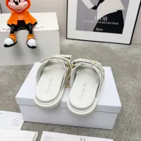 Cheap Christian Dior Slippers For Women #1422822 Replica Wholesale [$92.00 USD] [ITEM#1422822] on Replica Christian Dior Slippers