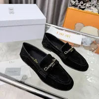 Cheap Christian Dior Leather Shoes For Women #1422845 Replica Wholesale [$105.00 USD] [ITEM#1422845] on Replica Christian Dior Leather Shoes