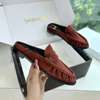 Cheap Yves Saint Laurent YSL Slippers For Women #1422915 Replica Wholesale [$125.00 USD] [ITEM#1422915] on Replica Yves Saint Laurent YSL Slippers