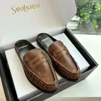Cheap Yves Saint Laurent YSL Slippers For Women #1422917 Replica Wholesale [$125.00 USD] [ITEM#1422917] on Replica Yves Saint Laurent YSL Slippers