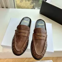 Cheap Yves Saint Laurent YSL Slippers For Women #1422917 Replica Wholesale [$125.00 USD] [ITEM#1422917] on Replica Yves Saint Laurent YSL Slippers