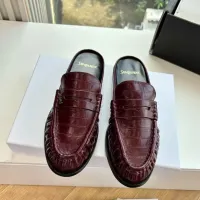 Cheap Yves Saint Laurent YSL Slippers For Women #1422921 Replica Wholesale [$125.00 USD] [ITEM#1422921] on Replica Yves Saint Laurent YSL Slippers