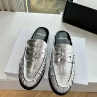 Cheap Yves Saint Laurent YSL Slippers For Women #1422923 Replica Wholesale [$125.00 USD] [ITEM#1422923] on Replica Yves Saint Laurent YSL Slippers