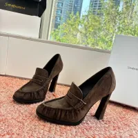 Cheap Yves Saint Laurent YSL High-Heeled Shoes For Women #1422927 Replica Wholesale [$130.00 USD] [ITEM#1422927] on Replica Yves Saint Laurent YSL High-Heeled Shoes