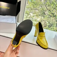 Cheap Yves Saint Laurent YSL High-Heeled Shoes For Women #1422936 Replica Wholesale [$130.00 USD] [ITEM#1422936] on Replica Yves Saint Laurent YSL High-Heeled Shoes